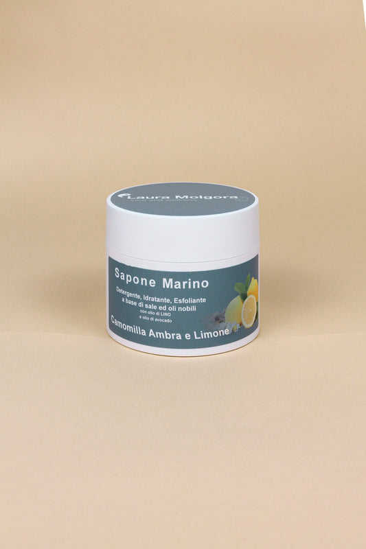 SAPONE MARINO CAMOMILLA AMBRA E CEDRO