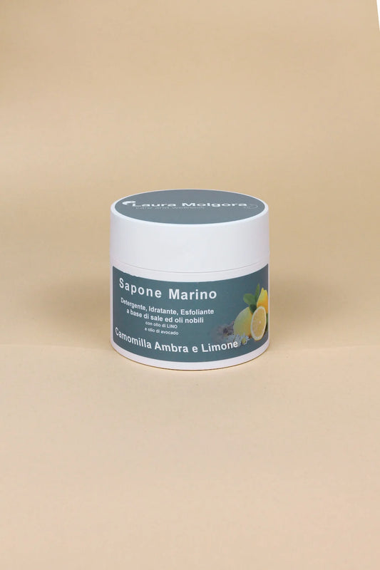 SAPONE MARINO CAMOMILLA AMBRA E CEDRO