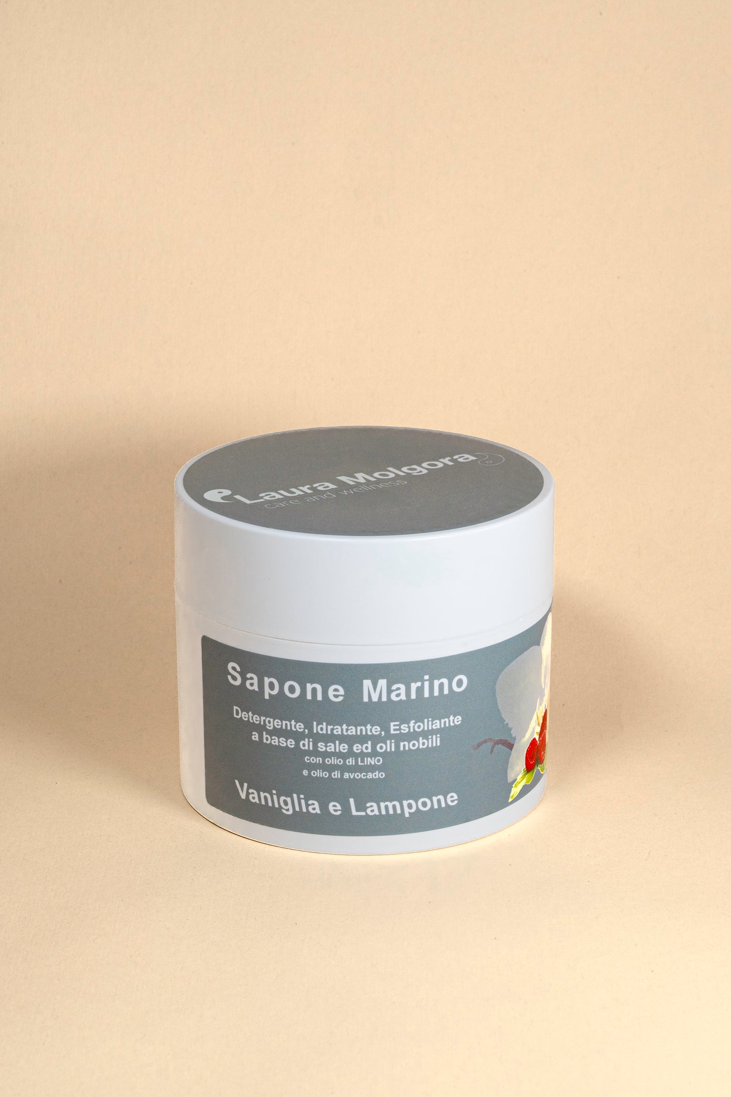 SAPONE MARINO VANIGLIA E LAMPONE
